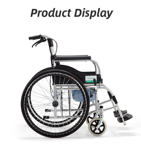 <span class=keywords><strong>Silla</strong></span> <span class=keywords><strong>de</strong></span> <span class=keywords><strong>Ruedas</strong></span> portátil, asiento suave Manual <span class=keywords><strong>con</strong></span> orificio para <span class=keywords><strong>inodoro</strong></span> - Product Image 6