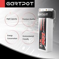 Baterai Li-Polymer GPR POWER Kapasitas Tinggi 2S 7.4V 5200mAh Tingkat Pengosongan 50C 500 Siklus Garansi 1 Tahun untuk Mobil RC Mobil Balap