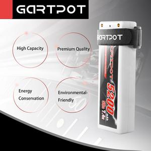 OEM Factory High Capacity 2S 7.4V 5200mah Li Ion <b>Battery</b> for Rc Car Race Car - Product Image 6