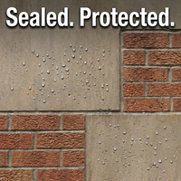 Revêtement protecteur extérieur pénétrant pour façade, scellant résistant aux intempéries, durcisseur acrylique inorganique à base d'eau pour