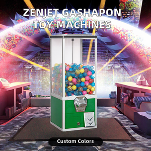 ZENJET Commercial Children's Toy <strong>Gashapon</strong> <strong>Vending</strong> <strong>Machines</strong> Expendedora Capsule Toys with Token Payment System on Sale - Product Image 2