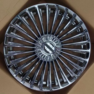 Jantes en alliage d'aluminium chromé multicouches Flow Formed BLACK CAMEL 5X112PCD 18-19 pouces pour <span class=keywords><strong>Mercedes</strong></span> W211-W223/W447/W177 - Product Image 1