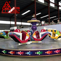 Manège Breakdance Crazy Dance pour 24 personnes, fabricant professionnel, pour parcs d'attractions et fêtes foraines, à vendre