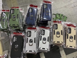 Funda magnética para teléfono móvil con soporte de anillo anticaída de carga rápida, funda para teléfono a prueba de golpes para Samsung S25 <span class=keywords><strong>24</strong></span> 23 - Product Image 6