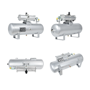 Pompe de surpression d'air VBAT40A avec régulateur de surpression 40L et compresseur d'air VBA - Product Image 2