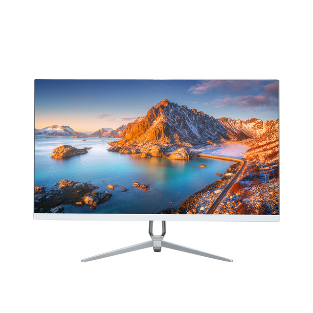OEM Factory 180Hz 2K Flat Screen Office White PC Monitor Wholesale 24 Inch Frameless  for Home Work