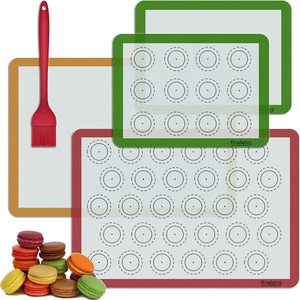 Tapis de cuisson en silicone antiadhésif avec logo personnalisé, outil de cuisson prêt pour le four, pour une cuisson et une préparation culinaire faciles - Product Image 5