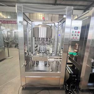 Machine de remplissage et d'emballage de jus à contre-pression entièrement automatique, machine de mise en bouteille de vodka et de vin - Product Image 6