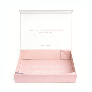 High End Luxury Clothing Package Customized Eco Friendly Magnetic Folding Gift <b>Paper</b> Boxes for Underwear - Product Image 2