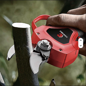 HOT Chain Saw & <b>Garden</b> Pruning Scissors <b>Set</b> With Carbon Steel Blades 20MM Cutting Capacity Red for Tree Care PB-2 Power - Product Image 3