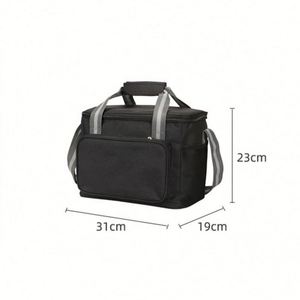 Sac isotherme à bandoulière en aluminium réutilisable et écologique, grande capacité 20L, pour boîte à lunch, pliable et étanche pour l'extérieur - Nouveauté 2022 - Product Image 2