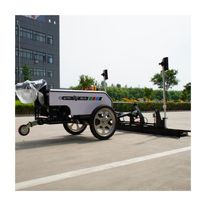 Machine à chape laser électrique automatique édition 2025 pour sols en béton intérieur et extérieur avec entraînement hydraulique - Product Image 2