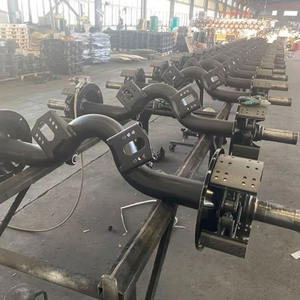 <span class=keywords><strong>Essieu</strong></span> central abattable 10T pour semi-<span class=keywords><strong>remorque</strong></span> à plateau bas, conception personnalisée prise en charge, robuste et à capacité de charge élevée - Product Image 5