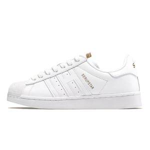 Классические кроссовки унисекс с ракушечным носком, белые, золотые, с акцентом на три полосы, повседневные туфли - Product Image 2