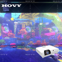 Logiciel de projection murale holographique interactive immersive, résolution HDMI WUXGA, conception portable pour une expérience holographique en salle