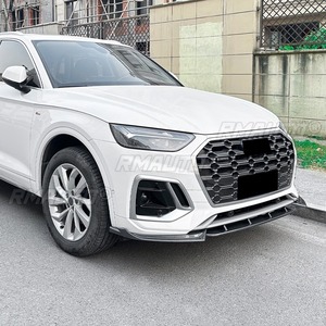 Car Front Bumper Spoiler Lip Diffuser Splitter Modification Part For Audi Q5 FY <b>Sline</b> Late Stage 2020-2024 Car Accessories - Product Image 4