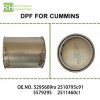 Filtre à particules diesel (DPF) de remplacement pour moteur diesel de camion, compatible Cummins 5295609rx 2510795c91 5579295 2511460c1