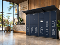 Casillero Inteligente para Equipaje, Sistema de Almacenamiento de Equipaje de Autoservicio, Sistema de Almacenamiento Seguro para Hoteles, Centros Turísticos, Centros Comerciales, OEM