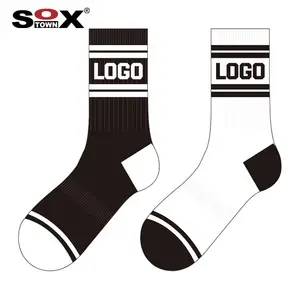 2022 Low MOQ Design Custom Logo Men Sport Dress Causal Christmas Style No Show Ankle Crew Socks