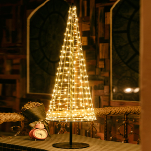 Nuovo Arrivo: Albero di Natale LED in Metallo da 100 cm per Decorazioni Esterne di Feste, Festival e Matrimoni - Product Image 2