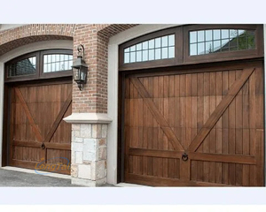 <span class=keywords><strong>Puerta</strong></span> de <span class=keywords><strong>Garaje</strong></span> LongTai de Aluminio con Aspecto de Madera, Aislamiento Contra el Aire Salino, para Residencias Costeras - Product Image 3