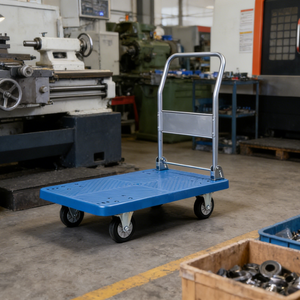 Carros de Mano Plegables de Plástico para Almacenamiento Industrial, Capacidad de Carga de 300 kg, Resistentes - Product Image 4