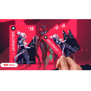 Tarjeta de Regalo Valorant de 5/10/20/25/35/50/100 Euros/USD TRY TL, Personalizable, Sin Restricción Regional, con Soporte DIY OEM/ODM - Product Image 2