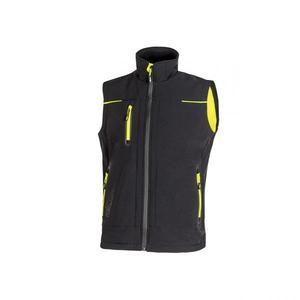U-POWER - FU188BC-2XL Universe Black Carbon gilet en Softshell - EAN 8033546425138 WORK JACKETS SUMMER SOFTSHELL JACKETS - Product Image 1