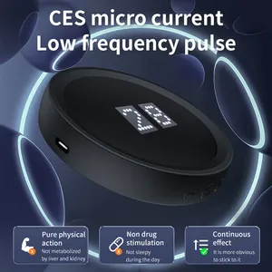 Depression Anxiety Depression Relief Pulse CES Microcurrent Therapy Handheld Insomnia Sleep Aid Device Instrument For Adults With 3 Modes