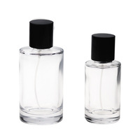 Fabricant unique de flacons de parfum OEM Flacon de parfum rond vide de luxe de 30ml 50ml 100ml avec boîte