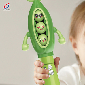 Chengji Jouets musicaux éducatifs en plastique <span class=keywords><strong>pour</strong></span> bébés, bâton musical à perles interchangeables, hochets <span class=keywords><strong>pour</strong></span> bébés, vente en gros - Product Image 3