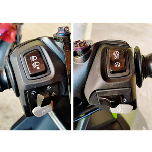 Commutateurs de guidon gauche et droit Aerox155 pour Yamaha Aerox 155, commandes de guidon pour moto - Product Image 4