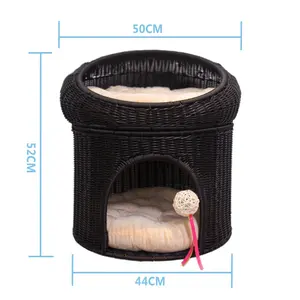 JY espuma impermeable gatos y perros felpa Dropship sofá fresco personalizado grande calentado Gel dormir cueva cama para mascotas - Product Image 2