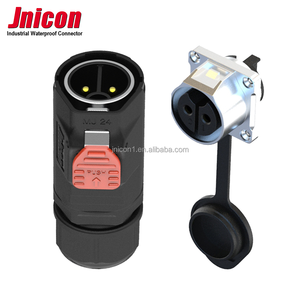 50A Conector de 2 pines Jnicon MJ24 Quick Lock Macho Hembra Industrial Enchufe impermeable - Product Image 4