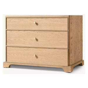 Table de chevet GENEVIEVE RHMAKER FURNITURE – Table de chevet moderne de luxe avec tiroir pour chambre à coucher - Product Image 1