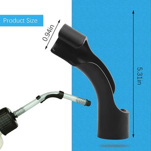 Support de tuyau pour réservoir de carburant, matériau ABS, modèle 01230, ajustement universel pour les contenants de course et pratiques - Product Image 4