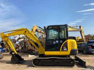 Mini-excavatrice Komatsu Pc56 d'occasion en excellent état, modèle 2022, capacité de la cuve de 0,2 m, moteur, testé en Chine, inspection vidéo - Product Image 6