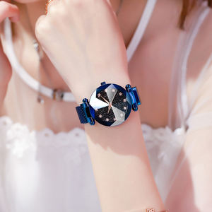 MANTENERE IN Vestito Dalle Donne Della Vigilanza di TOCCO Di Modo Magnete Cielo Stellato Signore della Vigilanza del Quarzo <span class=keywords><strong>Orologi</strong></span> Da Polso - Product Image 3