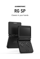 Nouvelle console de jeu portable ANBERNIC RG SP Flip avec écran de 3,4 pouces, lecteur de jeux portable Linux, prise en charge du Wi-Fi, console de jeux rétro