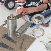 Matrice de découpe électrique pour œillets métalliques - Matériau en acier pour machine de polissage et galvanoplastie pour chaussures et sacs
