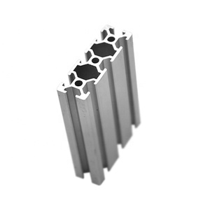 Scanalatura a t con scanalatura a v argento Standard 20x20 <span class=keywords><strong>20x40</strong></span> 20x60 20x80 40x80 profilo in <span class=keywords><strong>alluminio</strong></span> con trave a c - Product Image 6