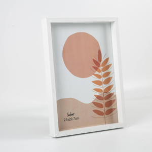 Most Popular Wholesale Custom Bilderrahmen Nordic Simple White Wall <strong>Mount</strong> A4 Wooden <strong>Photo</strong> <strong>Frame</strong> for Home Decor - Product Image 2