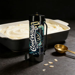 Offre de vacances : Bestseller – Crème fouettée Cool Whip 2100g, outils de cuisine pour desserts, bonbonne de gaz, crème de luxe - Product Image 2