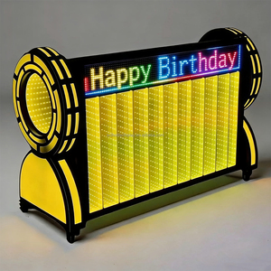 Mesa de DJ LiqVis con Luces LED y Efecto de Abismo, Pantalla Dinámica Colorida, Control Móvil para Discotecas y Espectáculos Nocturnos - Product Image 1