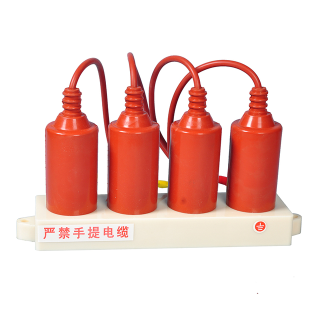 TBP-B-7.6 Three-phase Four-column Combined Overvoltage Protector 10kV Silicone Rubber