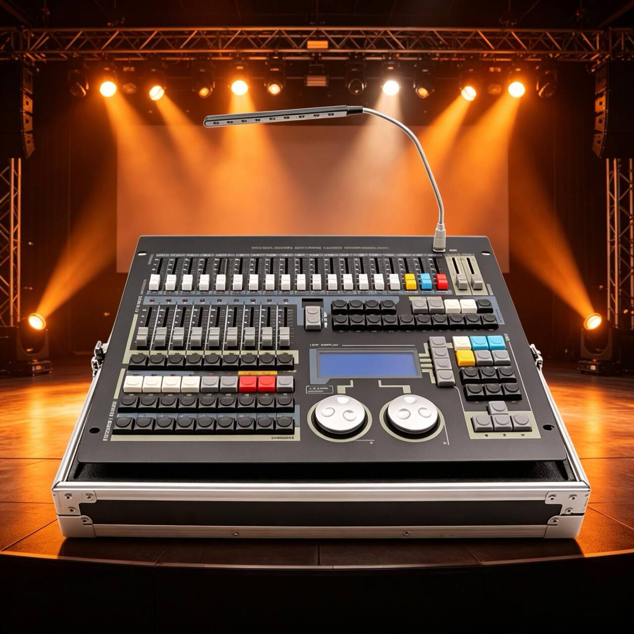 Verified Supplier DMX Controller 1024 Supports DMX512 Dimming