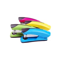 Agrafeuse manuelle en plastique Everbest pour reliure de livres, avec agrafes 26/6, capacité de 50 feuilles, 25 feuilles