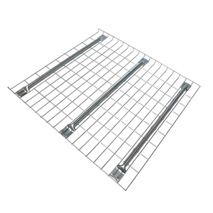 Tùy Chỉnh Dây Lưới Giá Có Thể Gập Lại Thép Lưu Trữ Lớn Lồng Dây Giỏ Decking Pallet <span class=keywords><strong>Container</strong></span> Cho Kho - Product Image 2