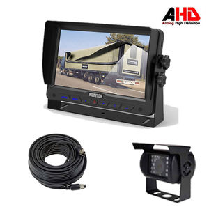 Venta al por mayor de alta definición Tractor coche marcha atrás ayuda CCD cámara de visión trasera de respaldo con pantalla - Product Image 3