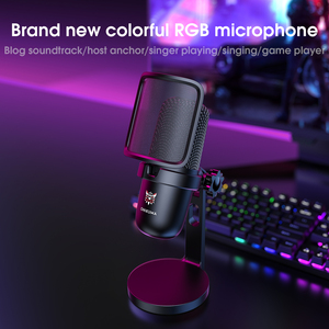 ONIKUMA <span class=keywords><strong>M</strong></span>-630 Noir Professionnel Podcasting Studio <span class=keywords><strong>Vocal</strong></span> Condensateur Enregistrement Mic Microphone Dynamique - Product Image 2